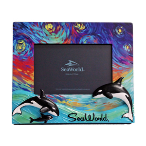 SeaWorld Orca Painter Frame