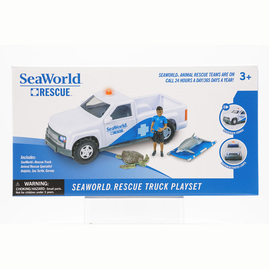 SeaWorld Rescue Pickup Truck Playset - Brunette