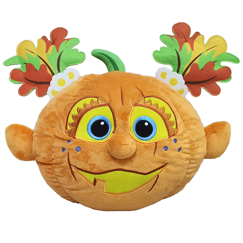 Sesame Street Abby Cadabby Pumpkin Plush