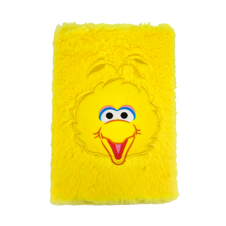 Sesame Street Big Bird Furry Notebook