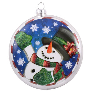 Busch Gardens Christmas Town Snowman Ornament