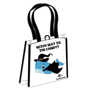 Halloween Witch Way to the Candy Reusable Bag