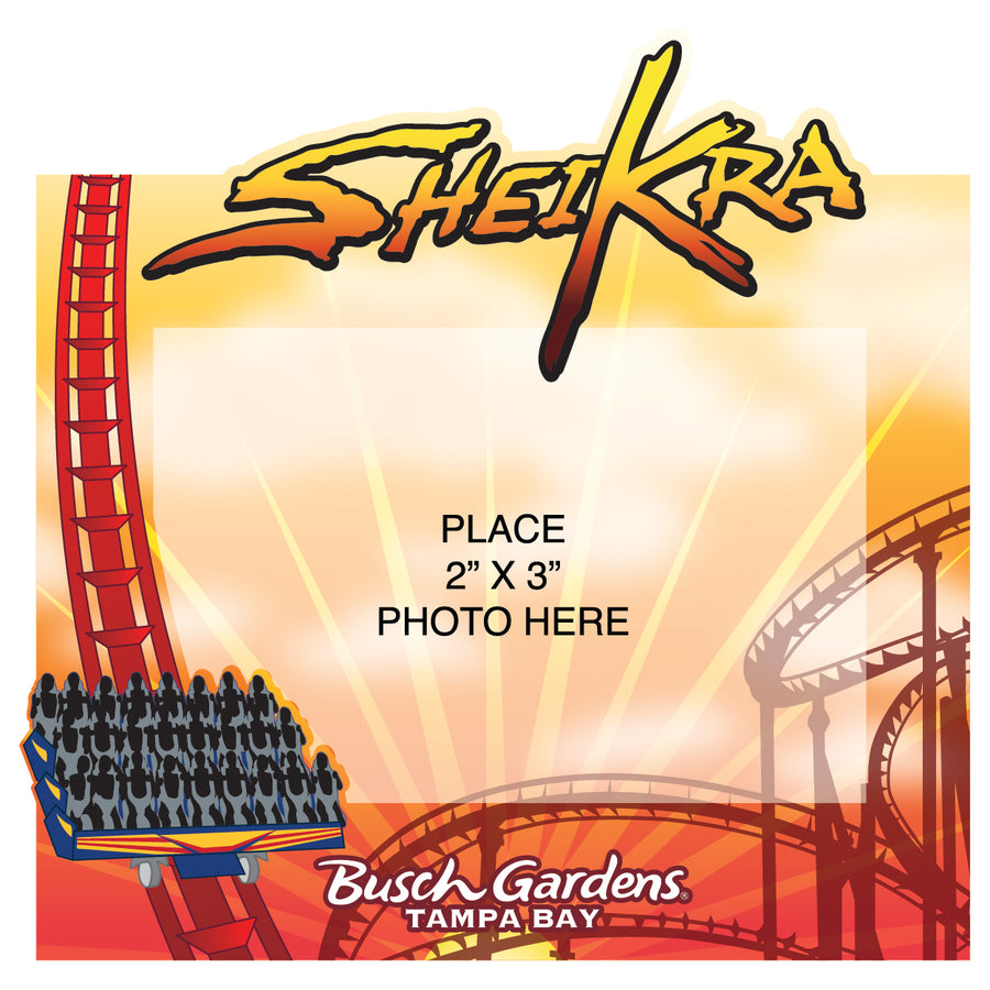 Busch Gardens Tampa Sheikra Magnet Frame