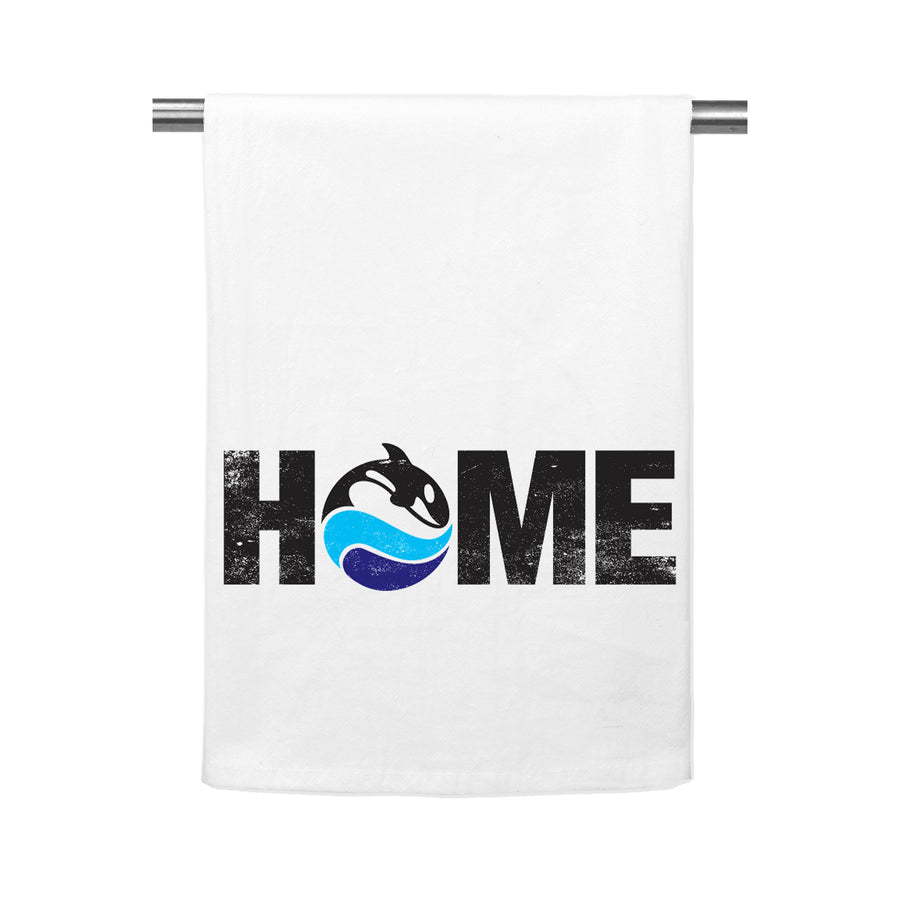SeaWorld Retro Logo Home Tea Towel