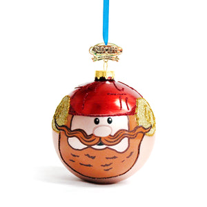 Rudolph The Red Nose Reindeer® Glass Ball Ornament Yukon